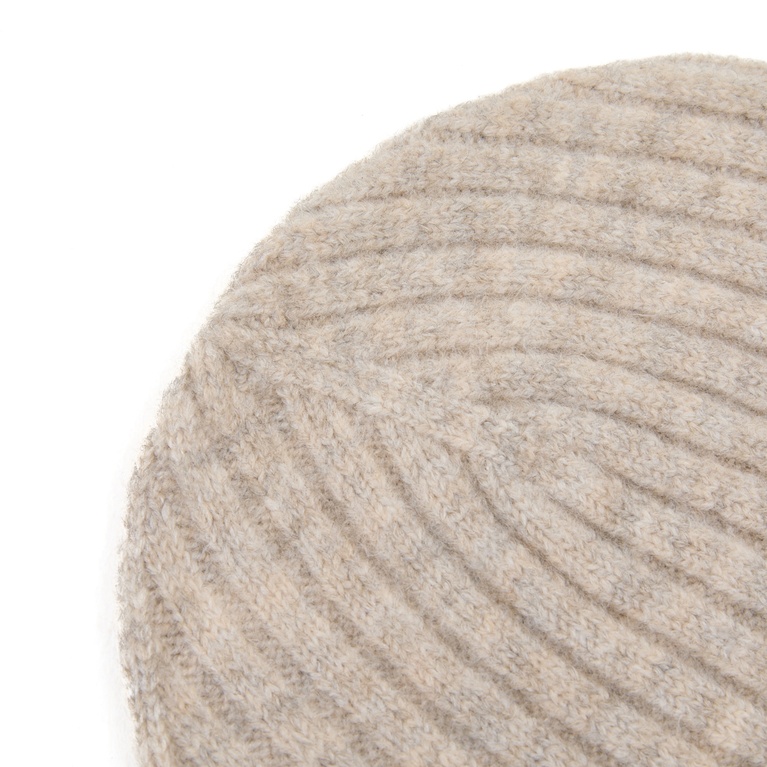 Rib-knit beanie "Hally"